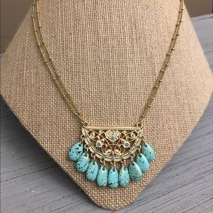 Cookie Lee Aqua Necklace